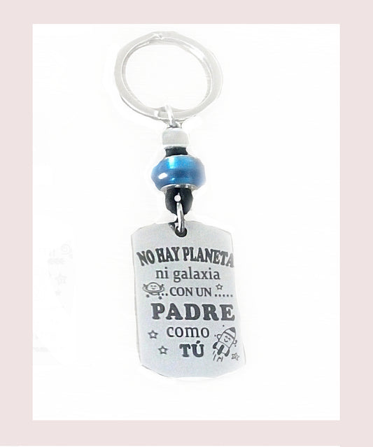 Llavero Acero Bolita