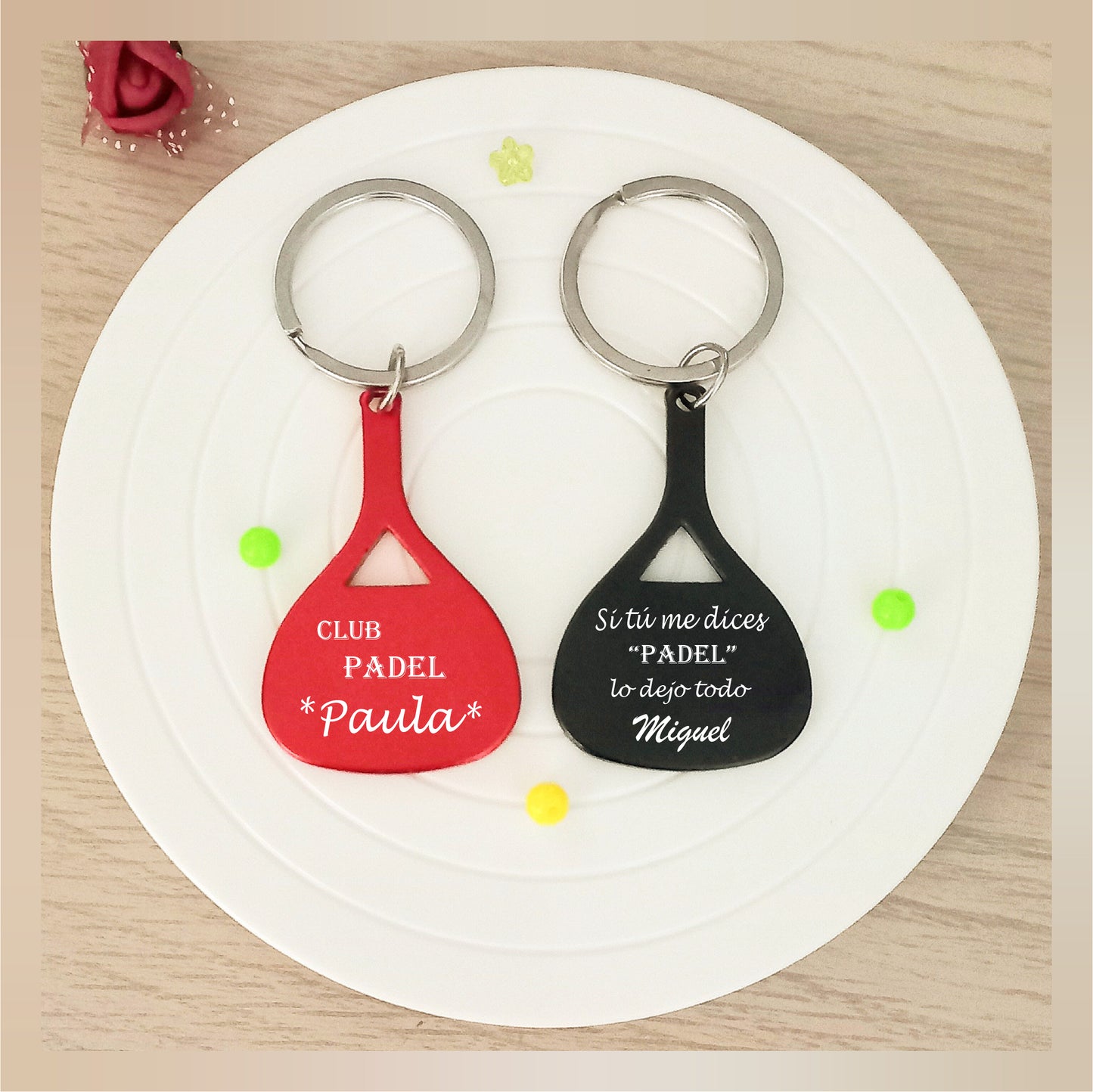 Llavero personalizado Padel-Tennis