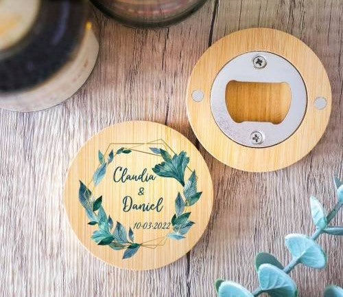 Abridor personalizado de madera