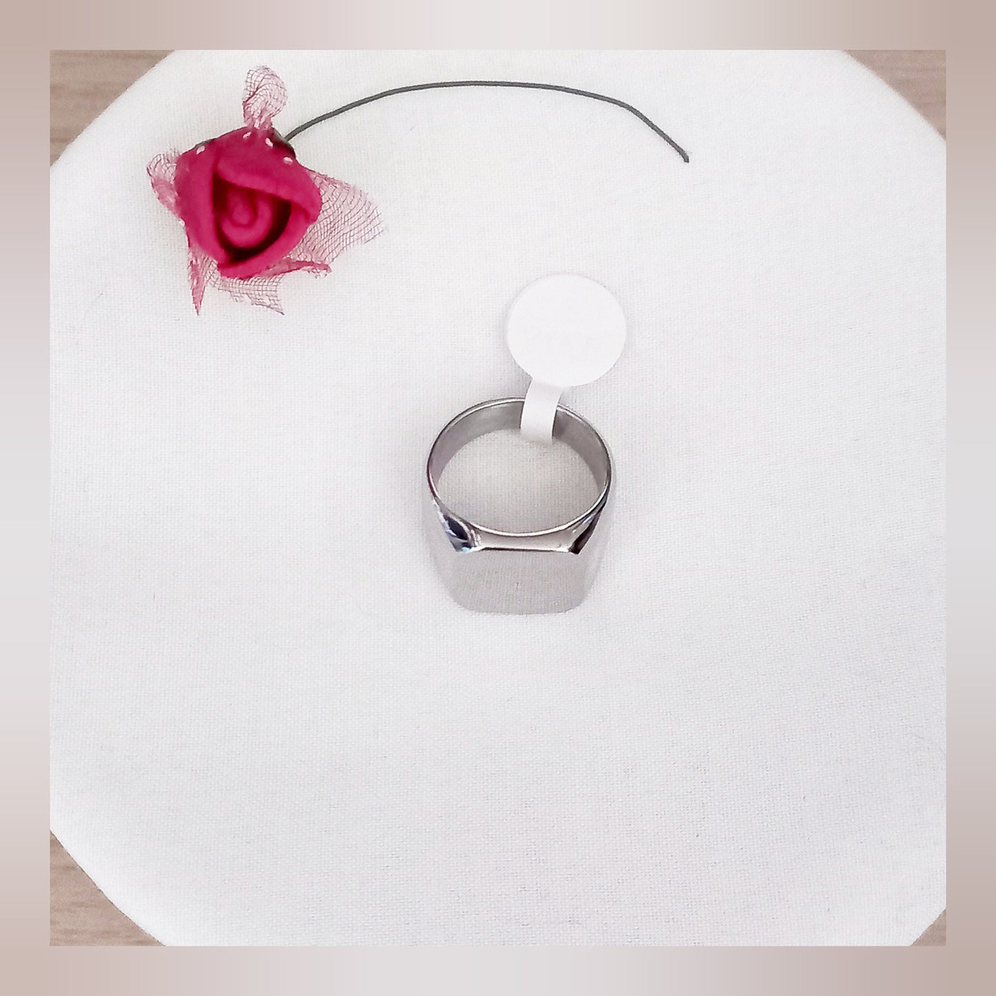 Sello personalizado Inicial acero