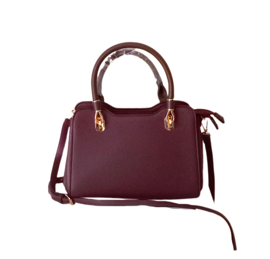 Bolso liso Burdeos mujer