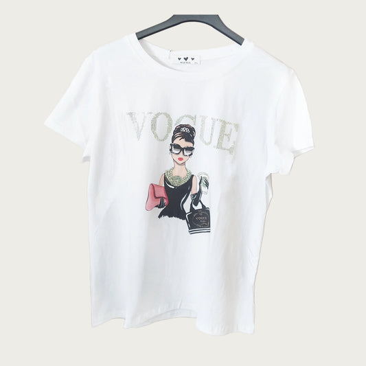Camiseta corta Vogue