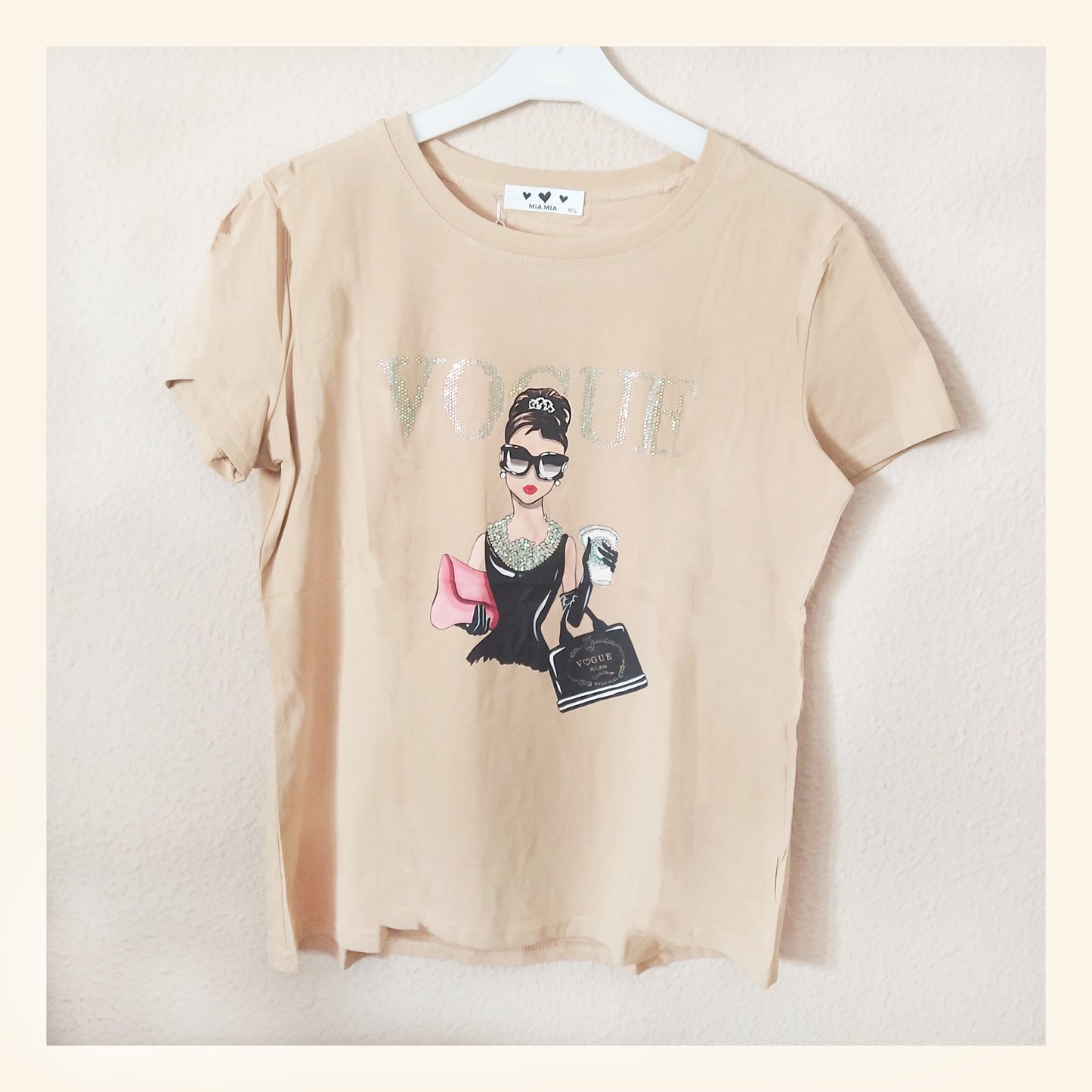 Camiseta corta Vogue