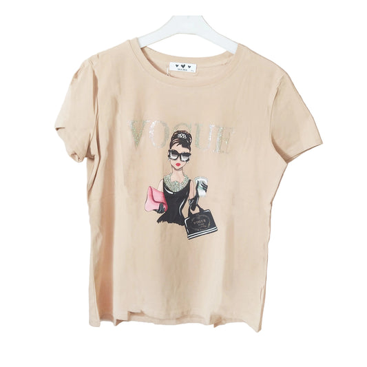 Camiseta corta Vogue