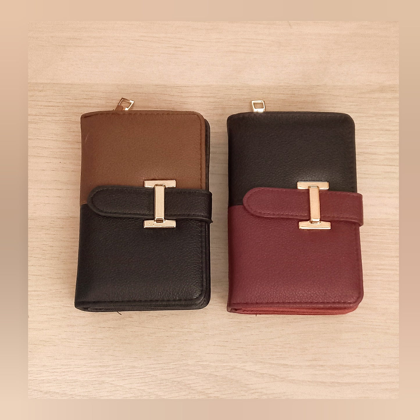 Cartera Bicolor elegante