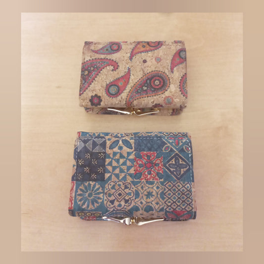 Monedero corcho pequeño