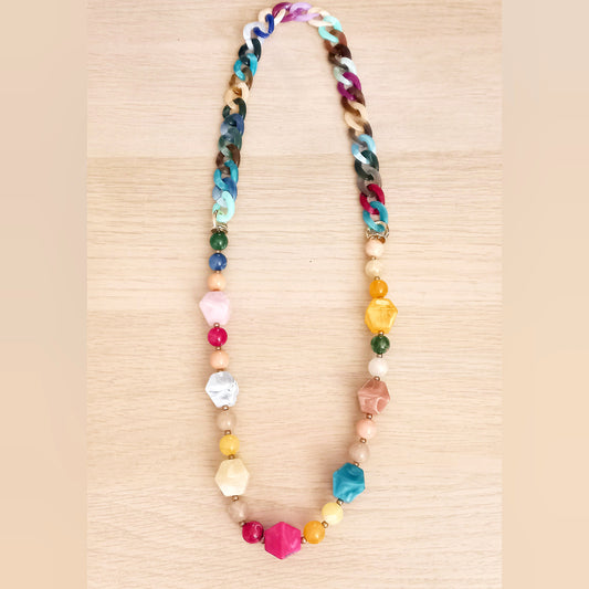 Collar largo Multicolor