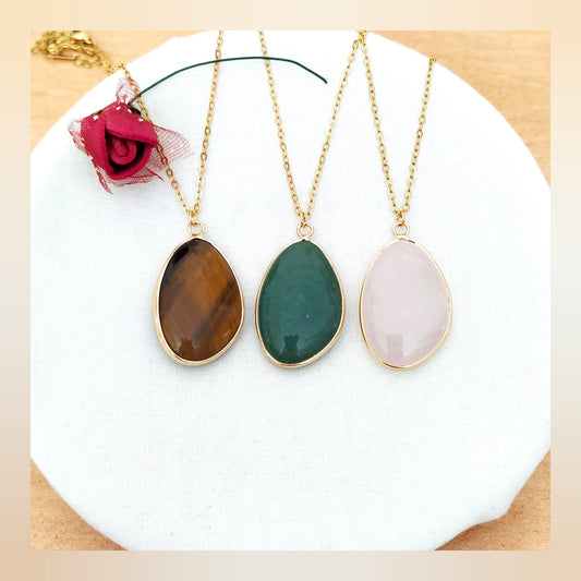 Collar mineral acero