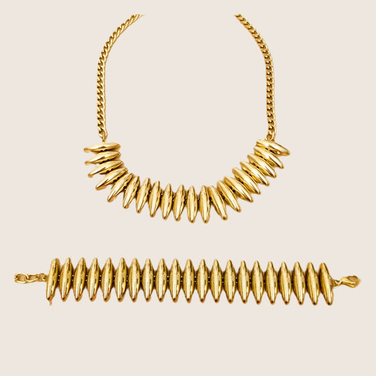 Conjunto Olimpia acero