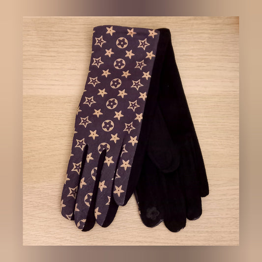 Guantes estrellas antelina