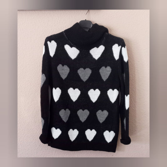 Jersey cuello Corazones