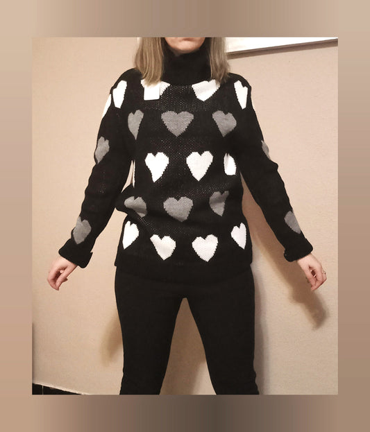 Jersey cuello Corazones