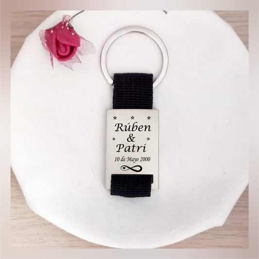 Llavero personalizado correa