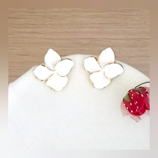 Pendientes Flor Dorada pétalos