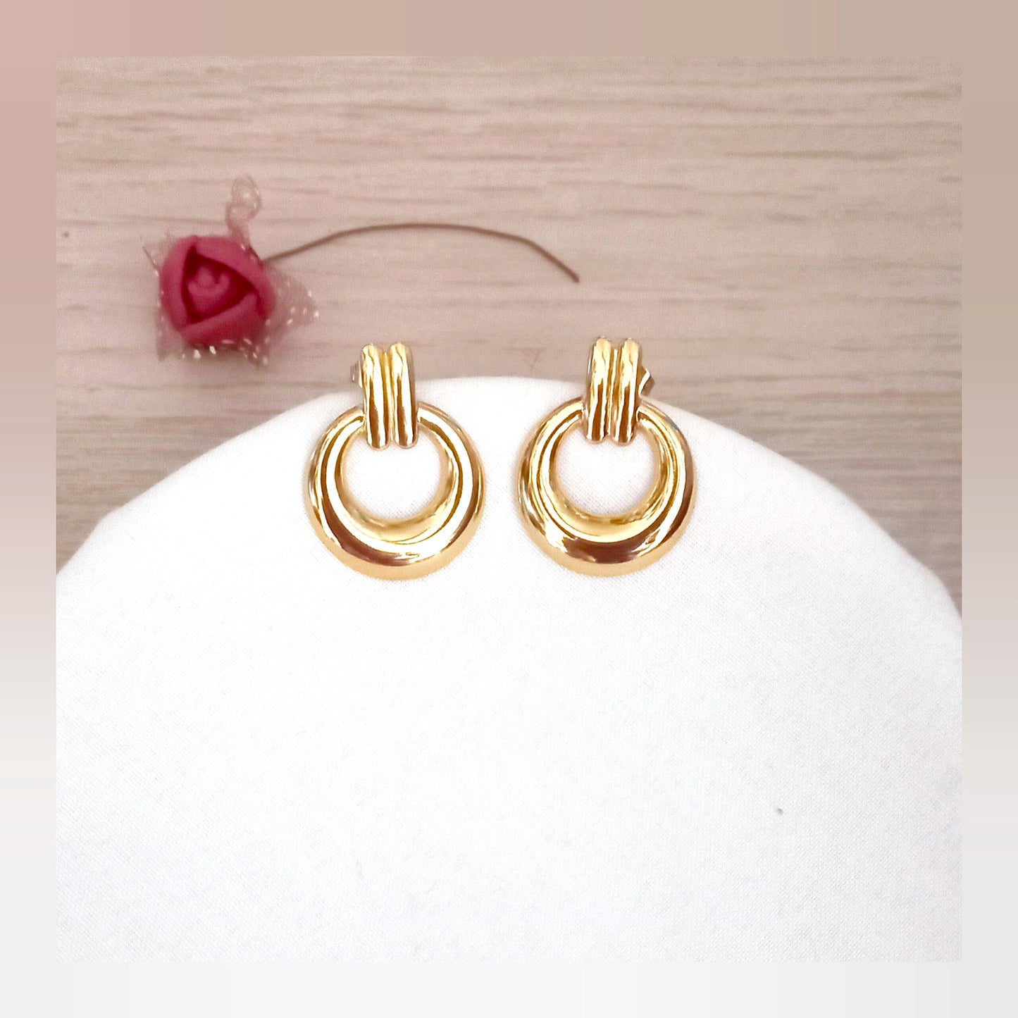 Pendientes largos Vicky acero