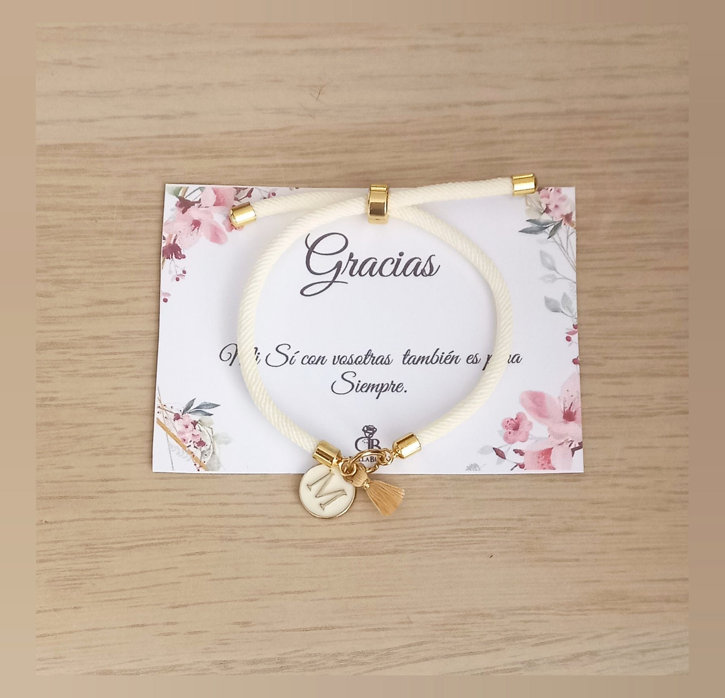 Pulsera inicial Wendy