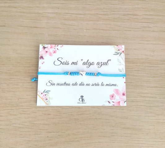 Pulsera Alma plata bodas