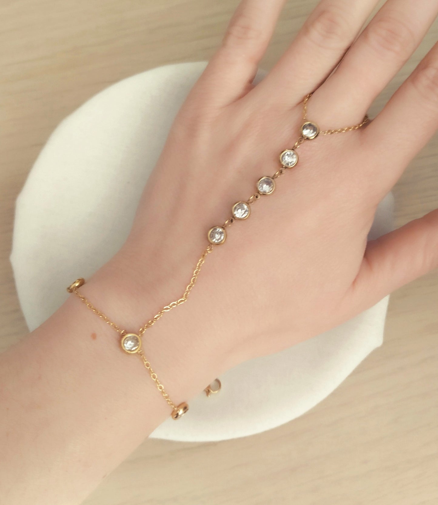 Pulsera dedo acero