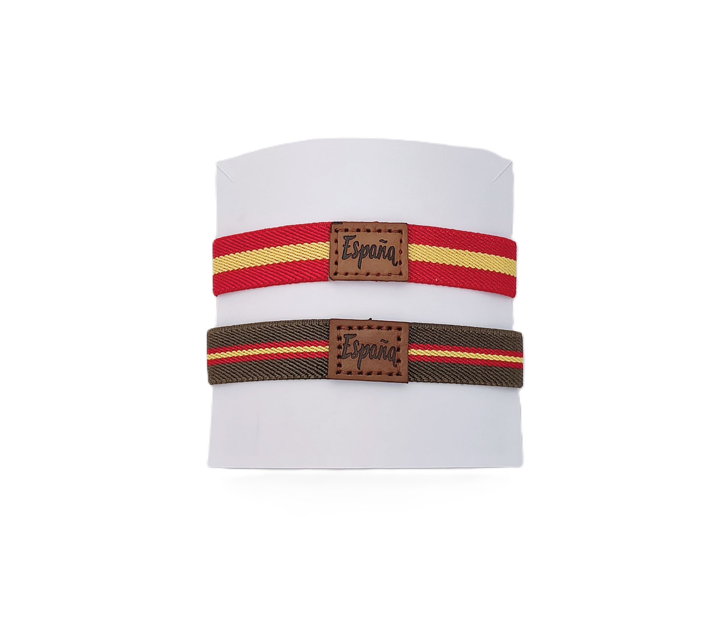 Pack 2 Pulseras España Elástica