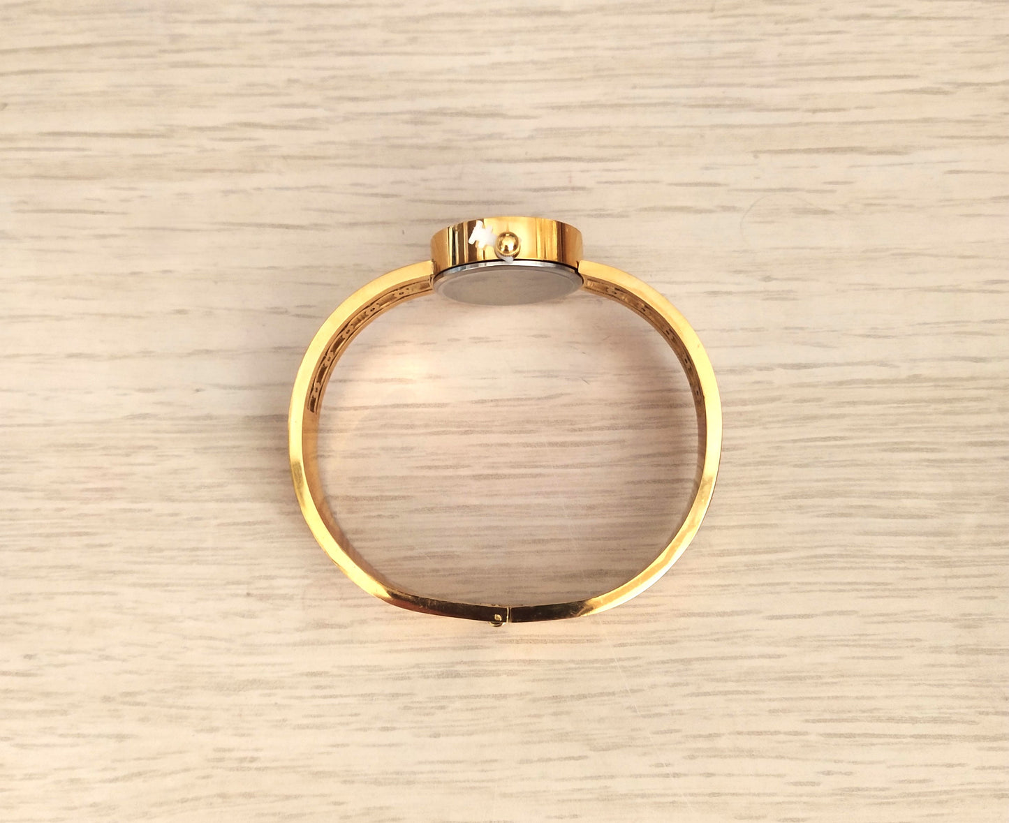 Reloj pulsera rigida acero
