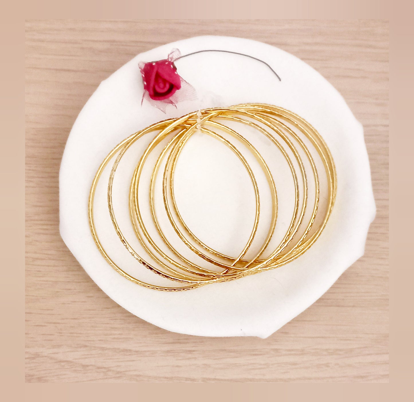 Semanario 7 pulseras acero