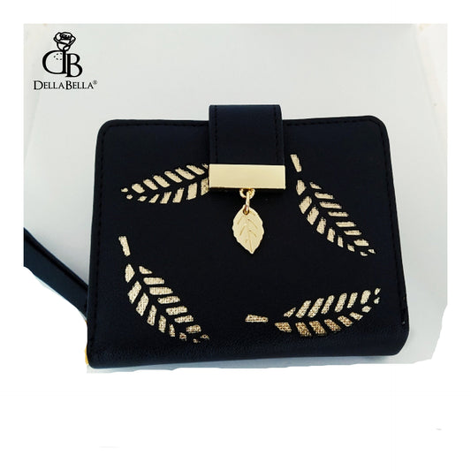 Cartera Hojas doradas