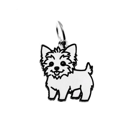 Colgante Yorkshire plata