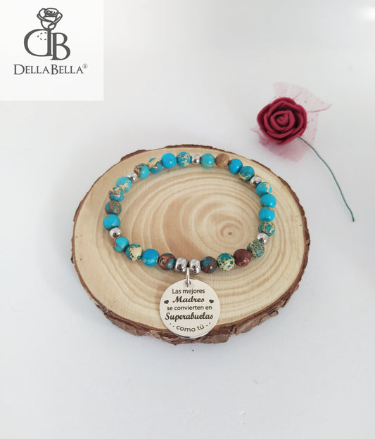 Pulsera Turquesa Plata