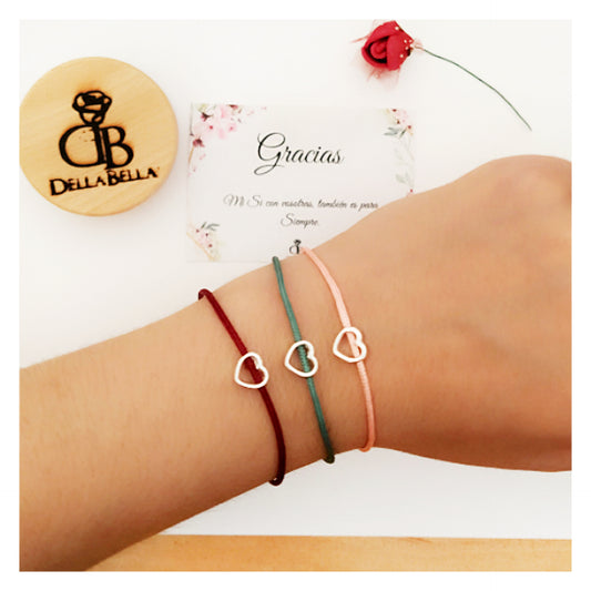 Pulsera Alma calado plata bodas