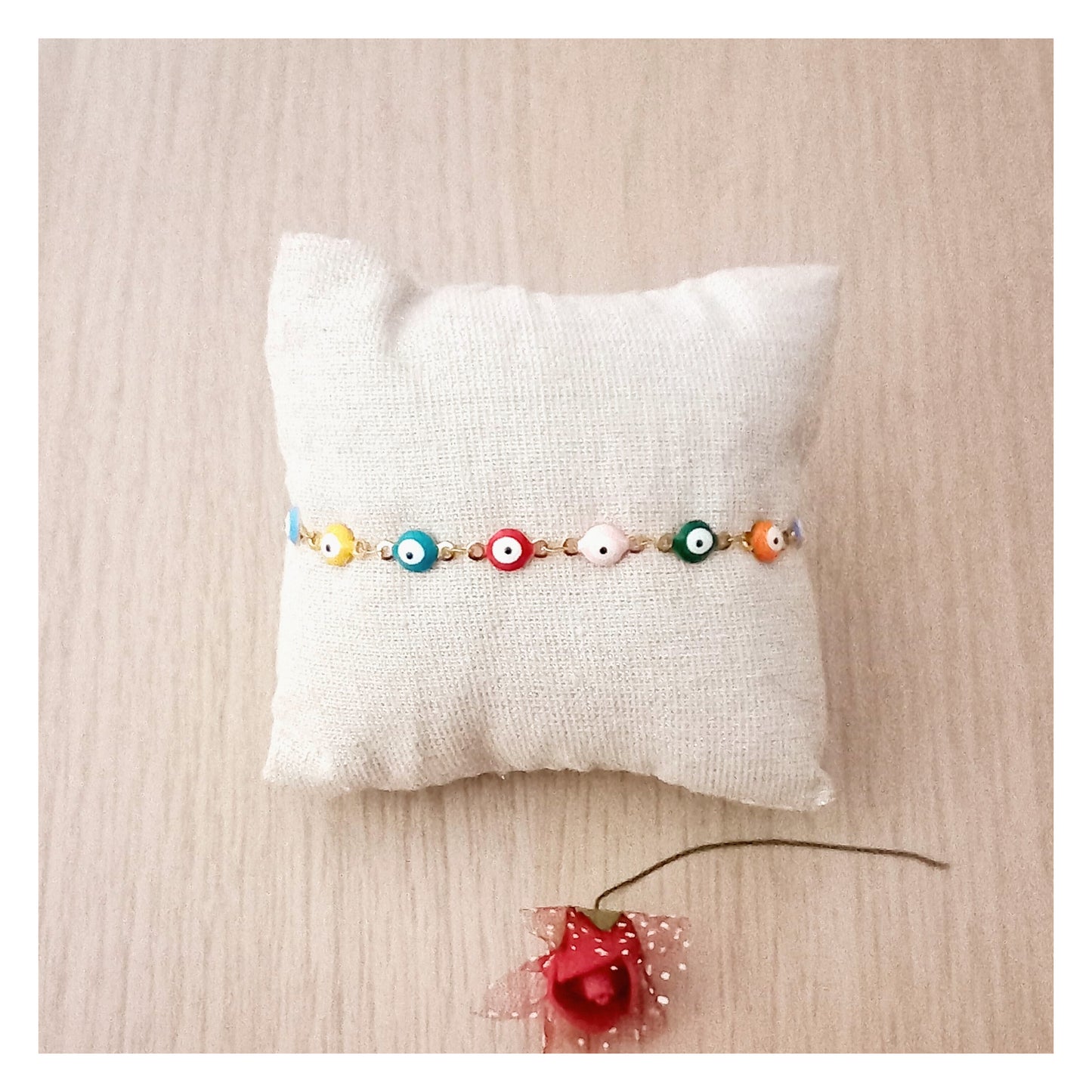 Pulsera ojos turcos