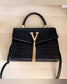 Bolso V negro Elegante