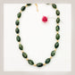 Collar Piedras y bolitas acero