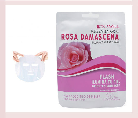 Mascarilla Iluminadora Rosa