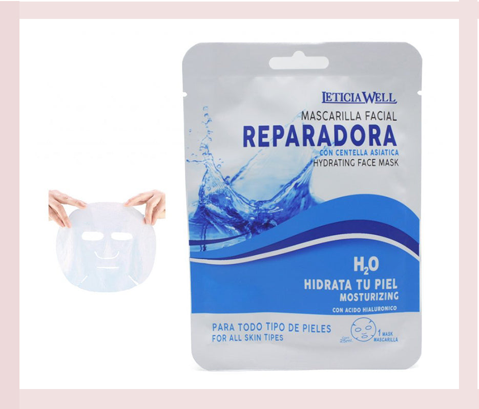 Mascarilla facial Reparadora e hidratante