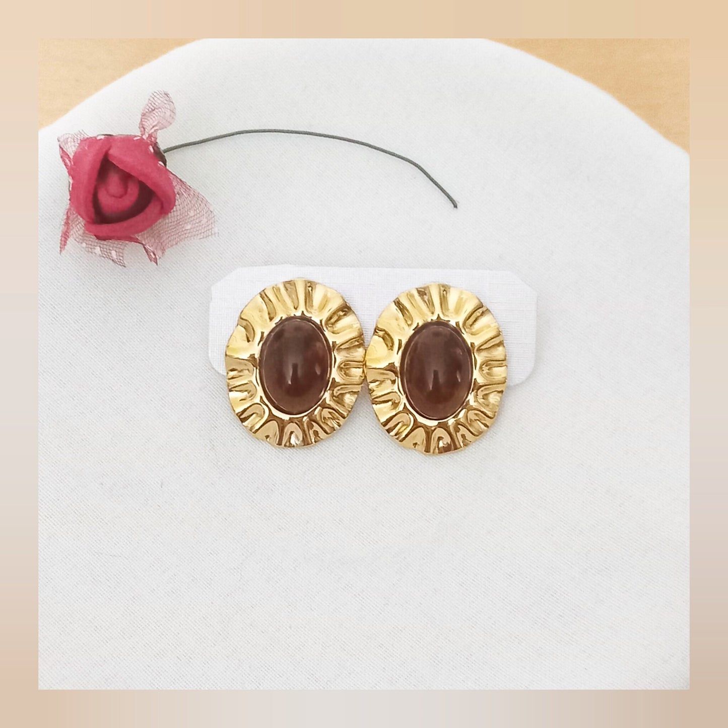 Pendientes Sofía acero