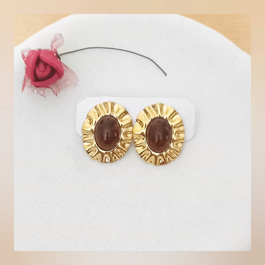 Pendientes Sofía acero