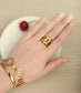 Anillo Nudo moderno acero
