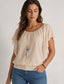 Blusa Turquesa elástica