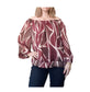 Blusa estampado Hojas mujer