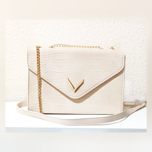 Bolso V Beige