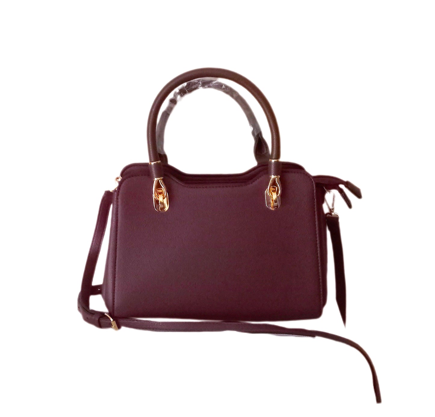 Bolso liso Burdeos mujer