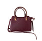 Bolso liso Burdeos mujer