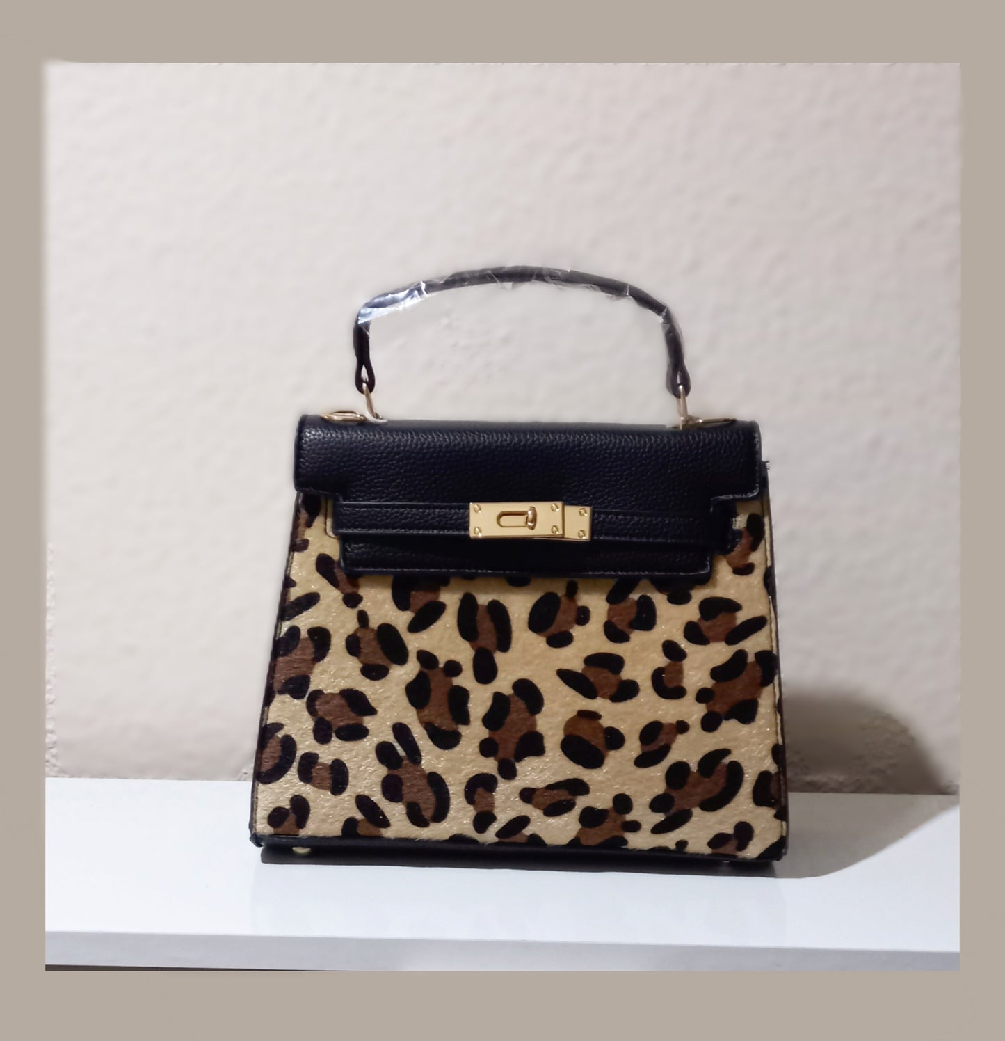 Bolso leopardo elegante