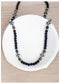 Collar bolas y cruces acero