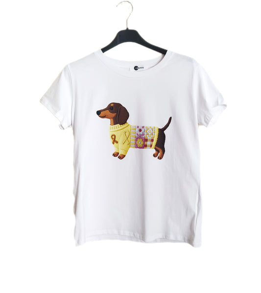 Camiseta Perro Salchicha