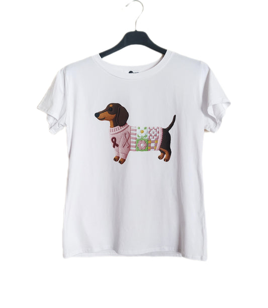 Camiseta Perro Salchicha