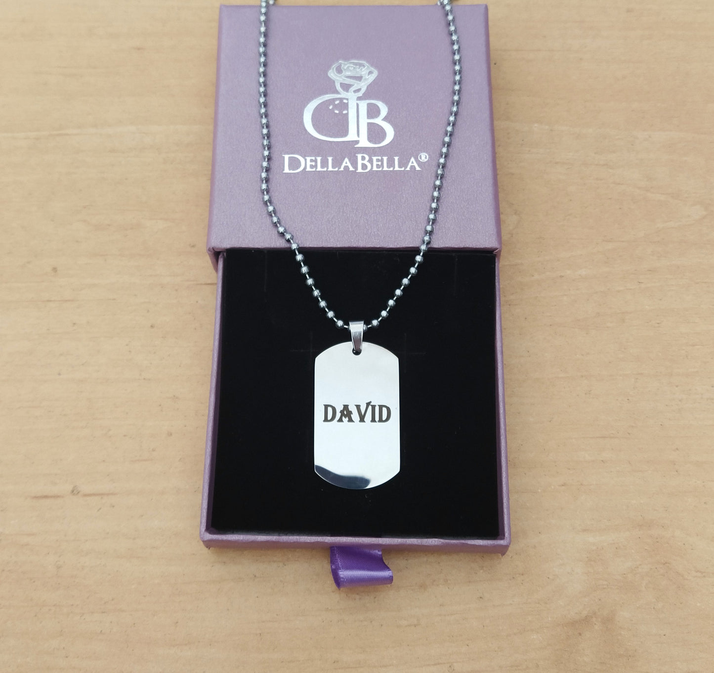 Collar Placa Militar acero