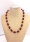 Collar Piedras y bolitas acero