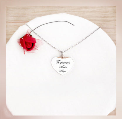 Collar personalizado Corazón