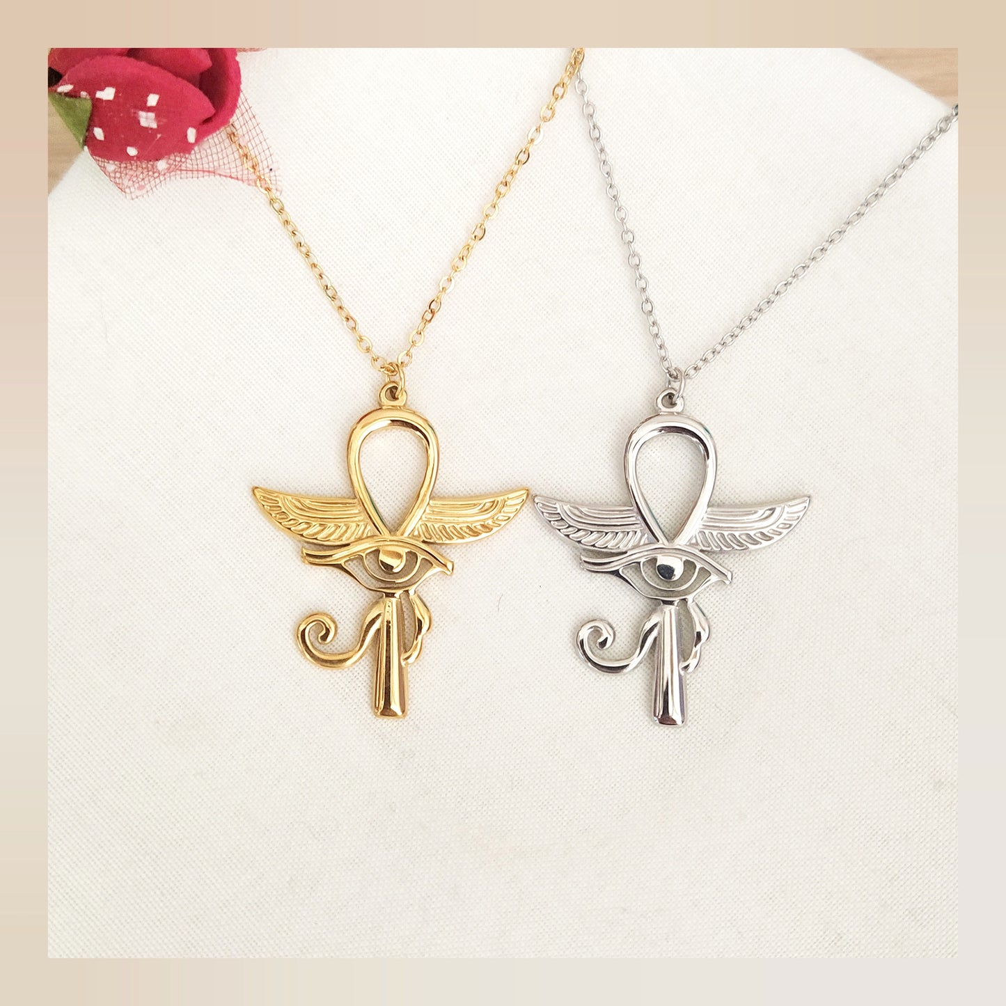 collar ojo de Horus egipcio